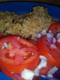 A picture of Meatless pilau.
