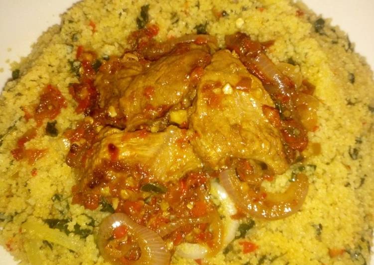 Simple Way to Prepare Great Couscous with zogale | So Delicious Food Recipe From My Kitchen