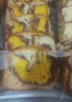 عکسی از دستور کیک صبحانه 3 رنگ