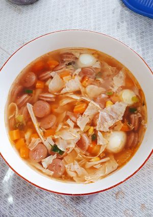 Foto resep Sop Merah Kembang Tahu