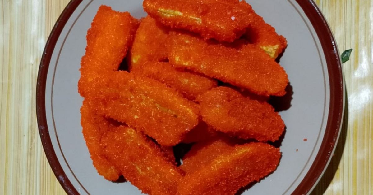 Pisang goreng crispy tepung panir