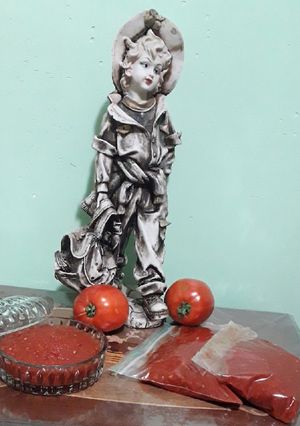 عکسی از دستور پوره گوجه فرنگی