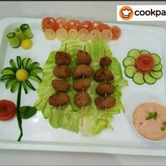 A picture of Chicken sticks.