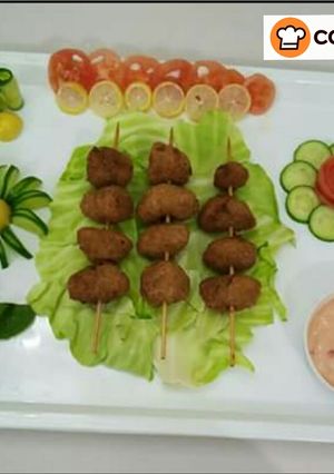 A picture of Chicken sticks.