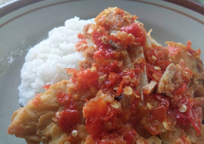 Ayam Geprek Sambel Bawang