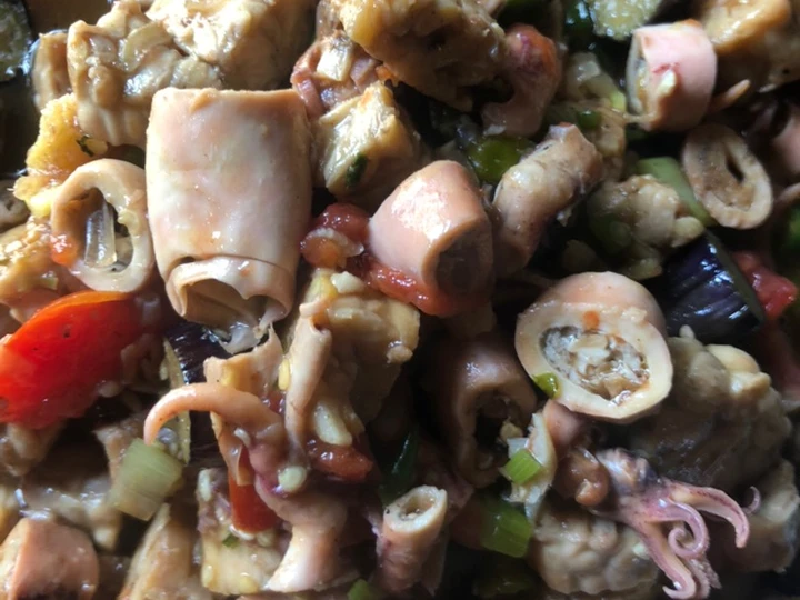 Cara Mudah Membuat Resep  Cumi asin tumis yang Bisa Manjain Lidah, Menggugah Selera