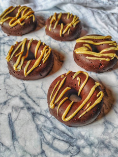 Una foto de 🍩DONUTS DE AMARANTO SIN HORNO🍩