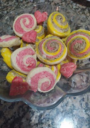 Una foto de Galletitas de manteca espiral