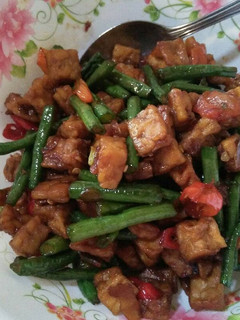 Foto resep Tumis kacang panjang tahu tempe