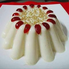 A picture of Tender coconut pudding.