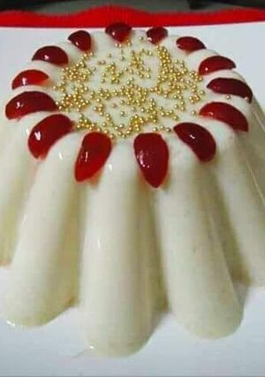 A picture of Tender coconut pudding.
