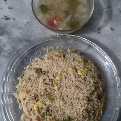 EGG FRIED RICE WITH PLAIN SHASHALIK 💖 A picture of EGG FRIED RICE WITH PLAIN SHASHALIK 💖.