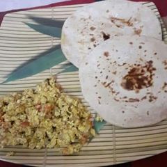 A picture of Egg bhurji.