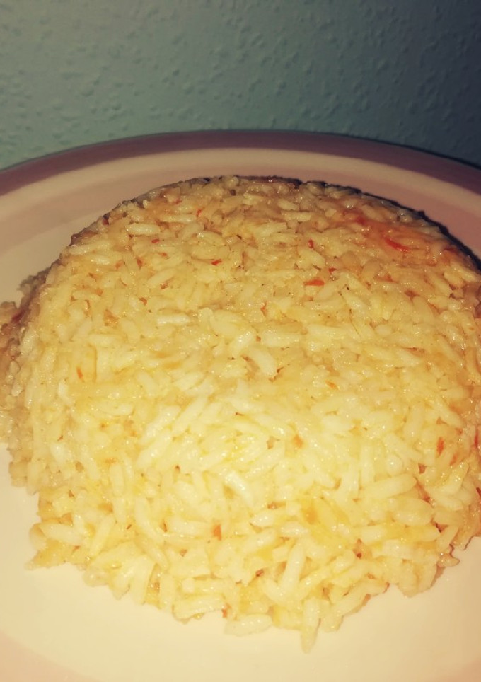 Una foto de Arroz rojo