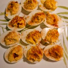 A picture of Deviled Eggs.