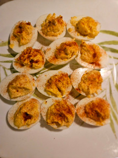 A picture of Deviled Eggs.