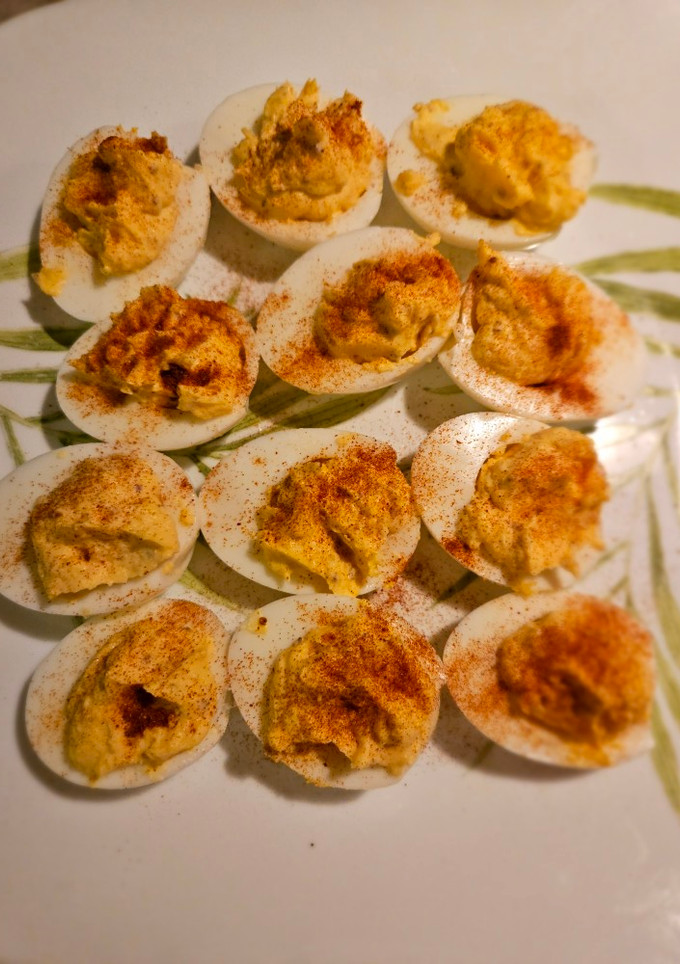A picture of Deviled Eggs.