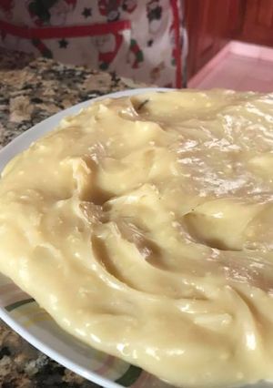 Una foto de Natilla de fécula de maíz