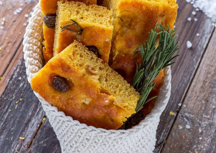 Focaccia alla zucca