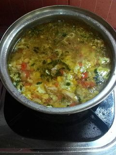 Foto resep Sup Ayam Jagung Telur