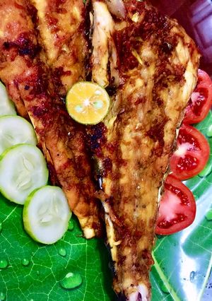 Foto resep Buntut Tenggiri Bakar Bumbu