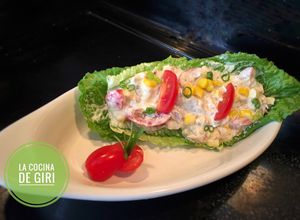 Una foto de Lechuga Rellena Tuna&vegetables