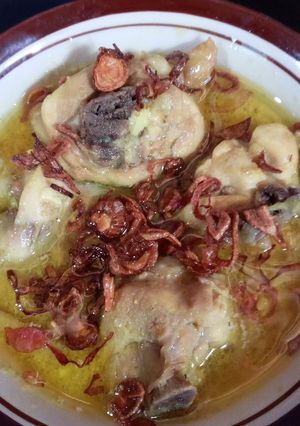 Foto resep Opor ayam kuah susu
