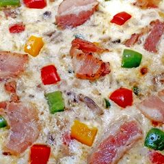 A picture of Bacon and Cheese Frittata.