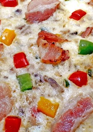 A picture of Bacon and Cheese Frittata.