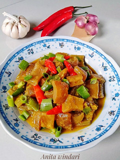 Foto resep Kulit Sapi Bumbu Kuning