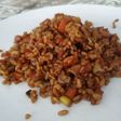 Arroz rápido con verduras al estilo chino