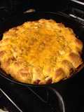 Chili dogs in a blanket