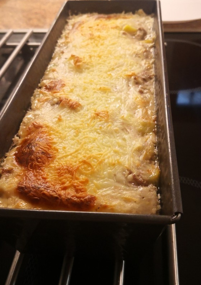 Una foto de Pastel parmentier al microondas