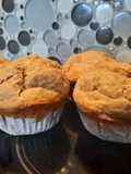 Banana oat muffins