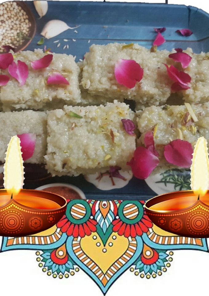 A picture of Kalakand recipe I how to make kalakand.