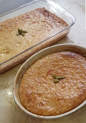 صورة لوصفة بسبوسة سهلة ولذيذة