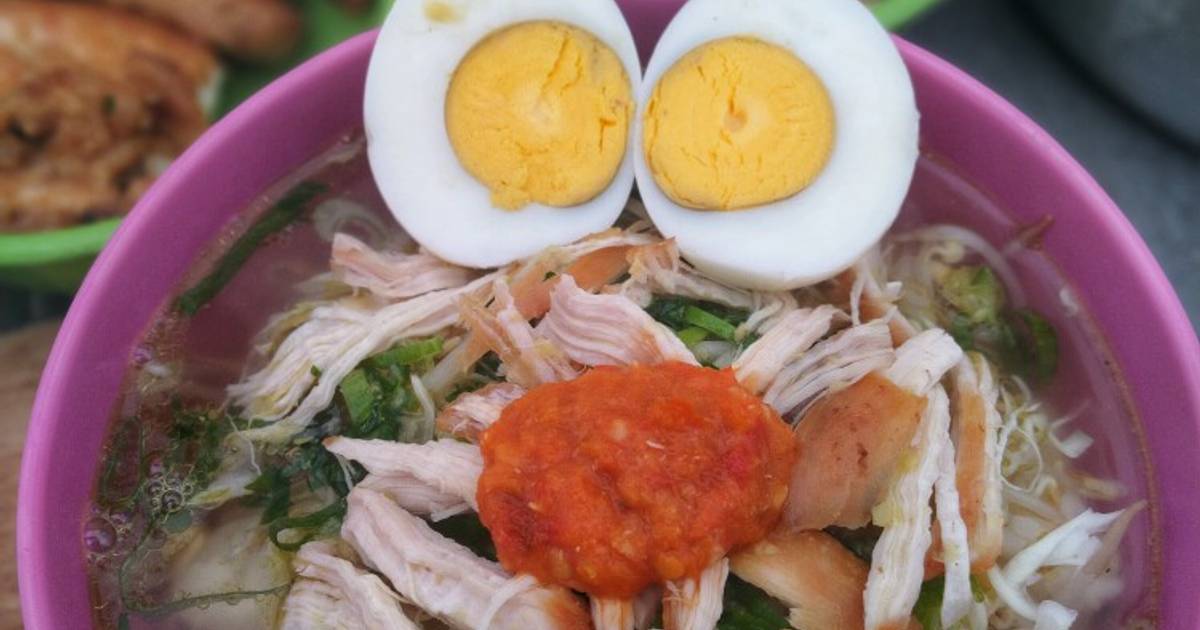 Resep Soto Ayam Favorit Suamiku Nyam²😊 Oleh Novita Yuliana Rn Cookpad