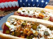 Una foto de botana de salchicha