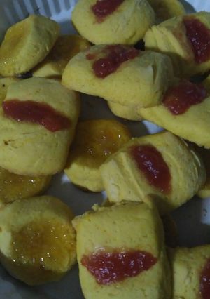 Una foto de Ojitos con masa pastafrola