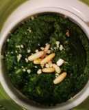 Sformatini di spinaci e pinoli