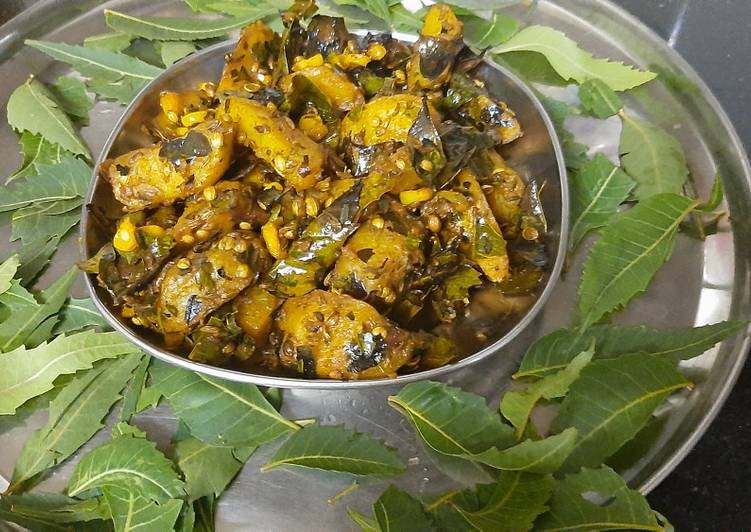 Step-by-Step Guide to Prepare Any-night-of-the-week Aalloo or neem ke patton se bani dish