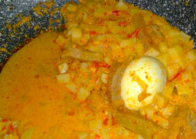 Standar Cara termudah memasak Sambel goreng kentang krecek solo dijamin sesuai selera