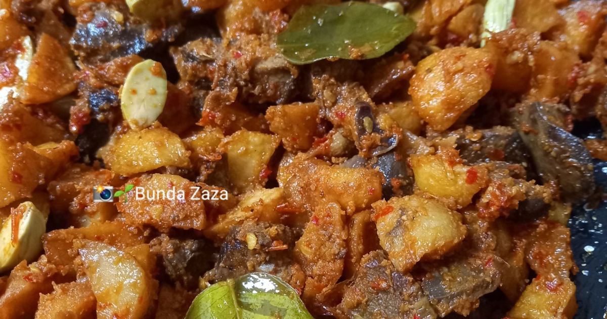 Sambal Goreng Kentang Hati Ampela Ayam