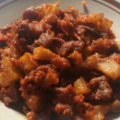 รูปของ Babi Goreng Sambal Andaliman maknyuss