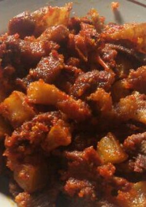 Foto resep Babi Goreng Sambal Andaliman maknyuss