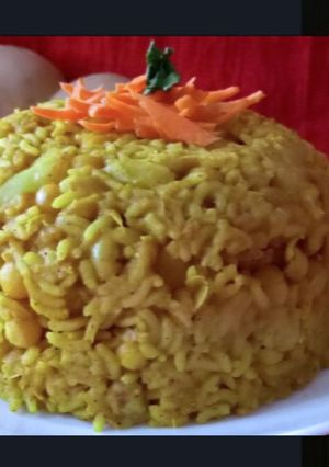 A picture of No Oil Pulao.