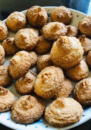 Hình của món Bánh cookie dừa sấy siêu dễ làm.