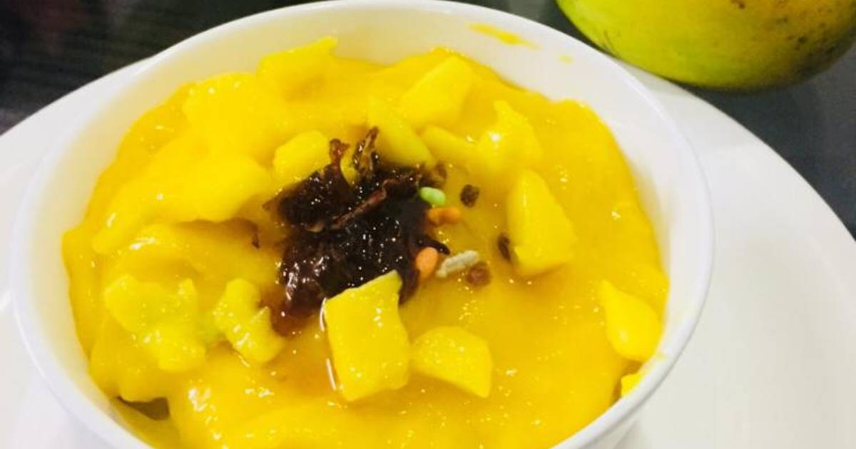 Mango phirni with paan twist Recipe by Priya Arora - Cookpad