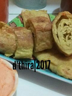 Foto resep Mie telur gulung