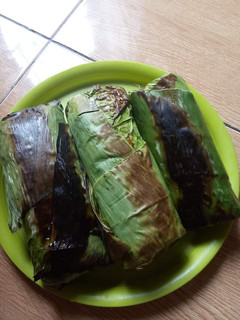 Foto resep Nasi bakar ayam suwir kemangi